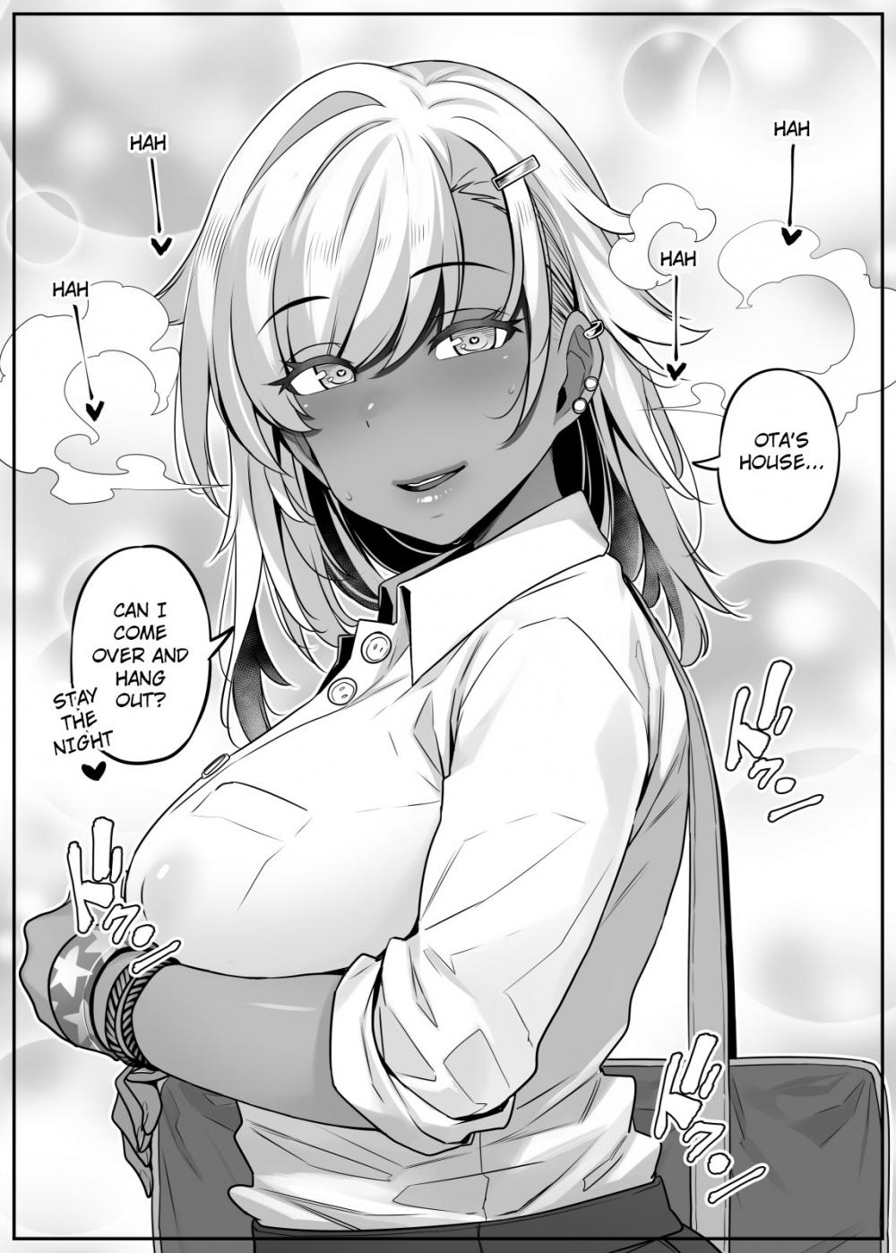 Hentai Manga Comic-The story of a brown gal who loves otaku-kun-Read-10